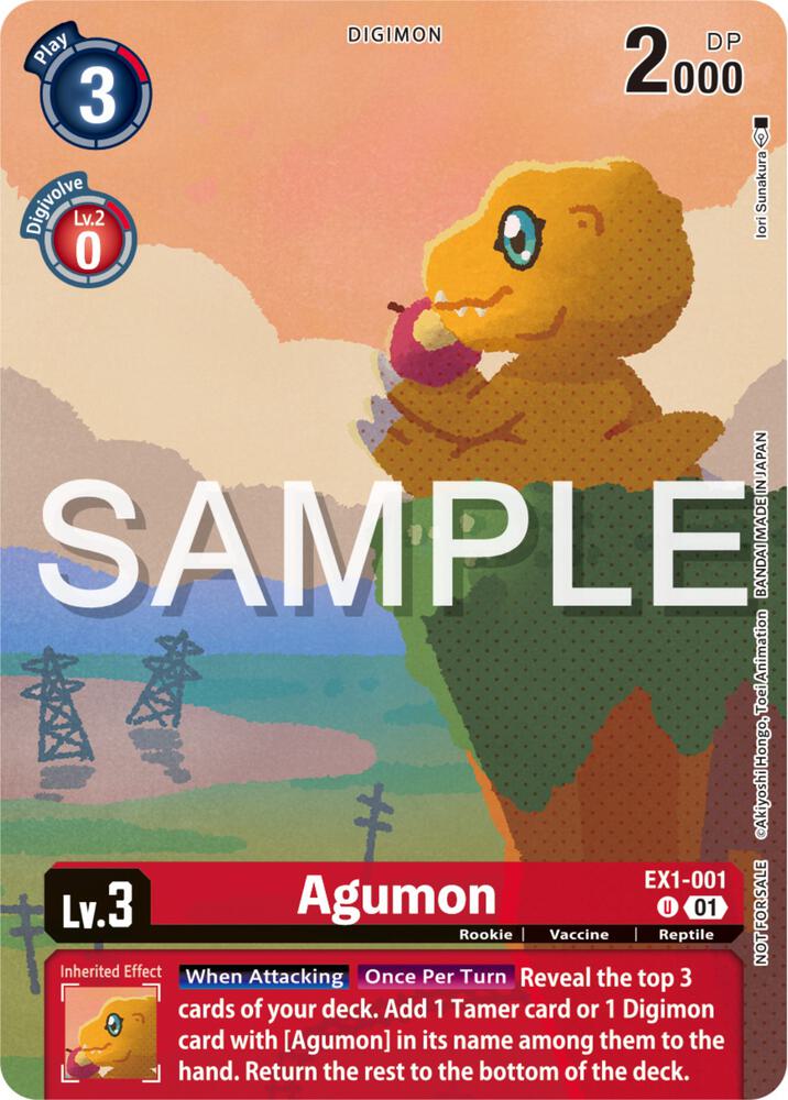 Agumon (Digimon Illustration Competition Pack 2023) card image