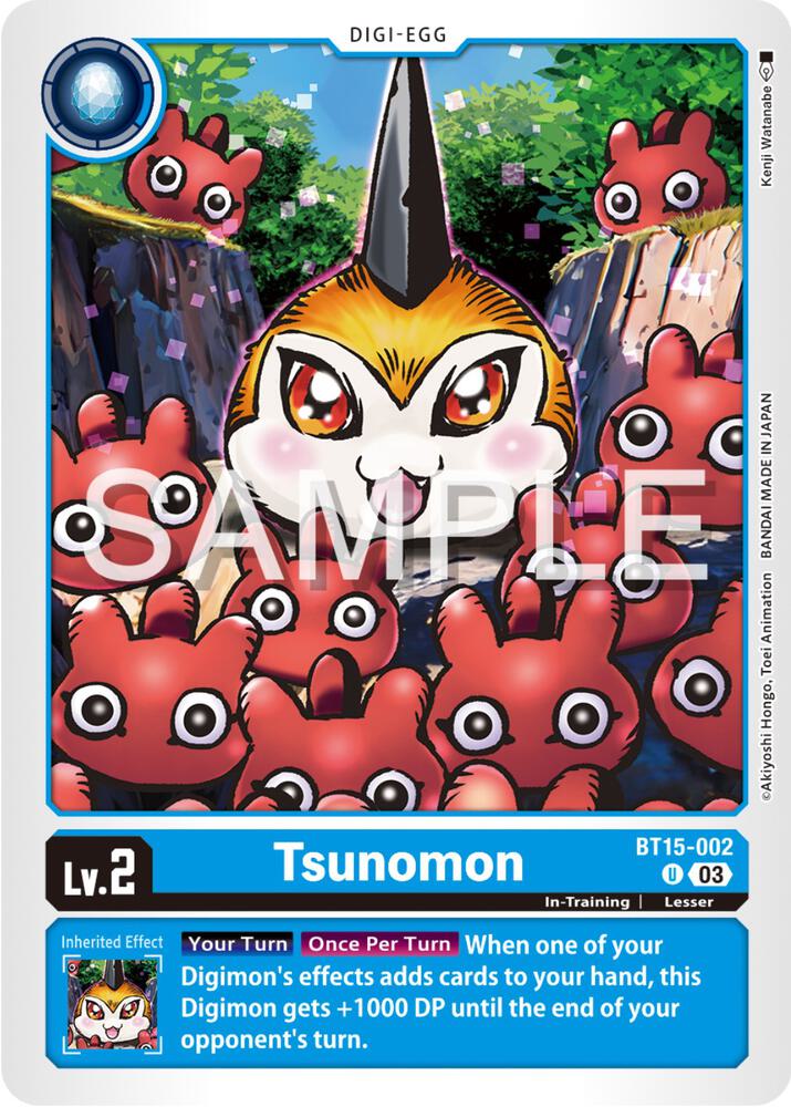 Tsunomon card image