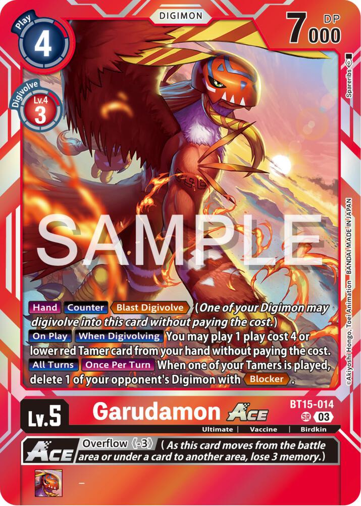 Garudamon ACE card image