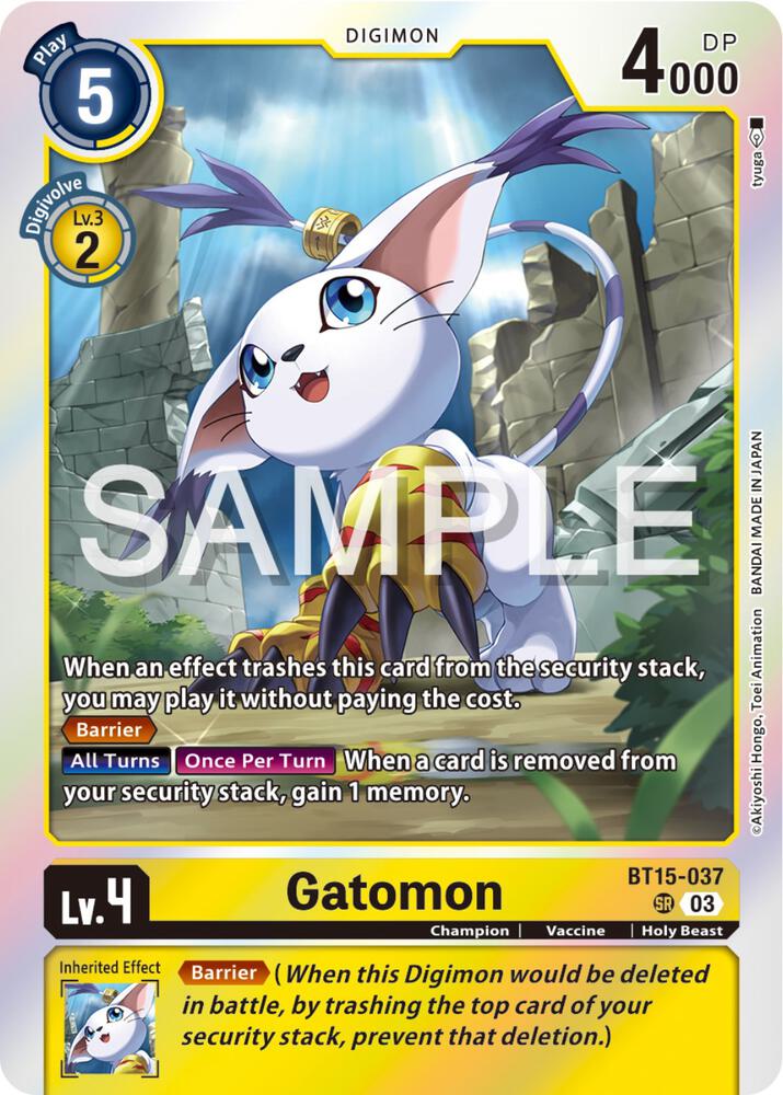 Gatomon card image