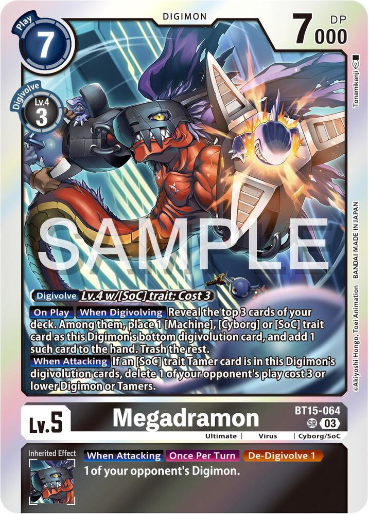 Megadramon card image