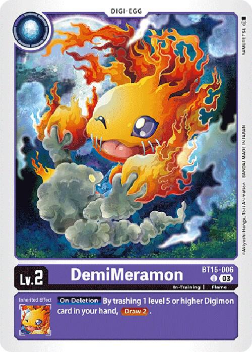 DemiMeramon card image