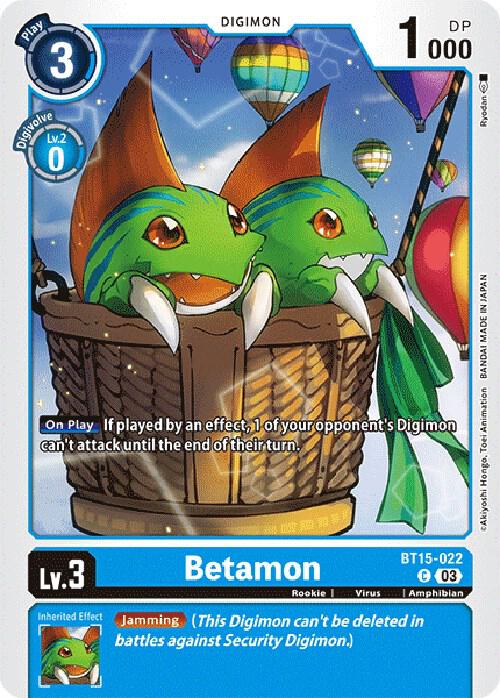 Betamon card image