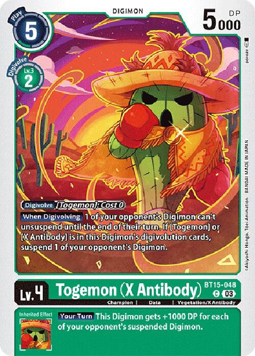 Togemon (X Antibody) card image
