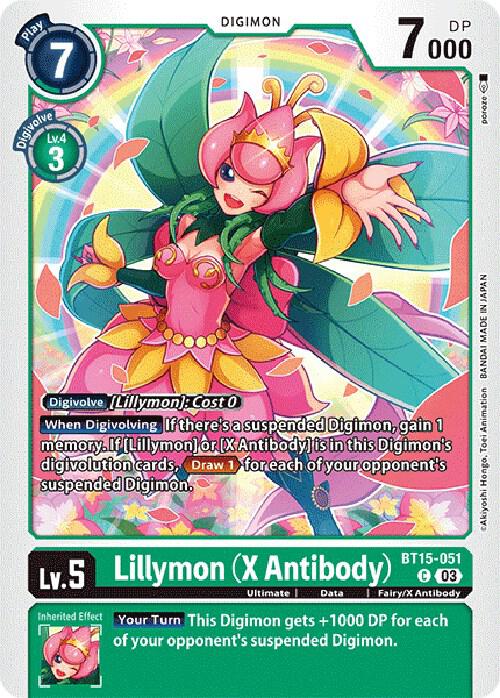 Lillymon (X Antibody) card image
