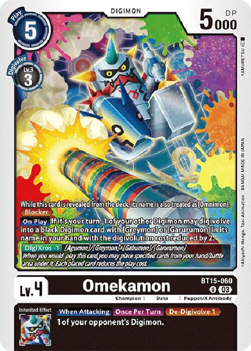 Omekamon card image
