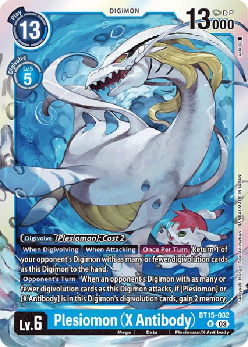 Plesiomon (X Antibody) card image
