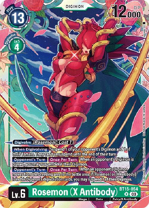 Rosemon (X Antibody) card image