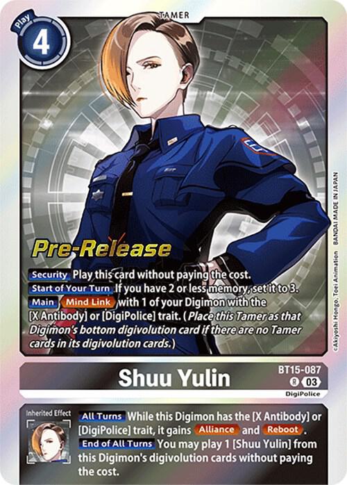 Shuu Yulin card image