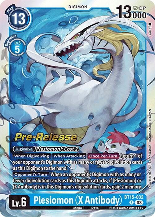 Plesiomon (X Antibody) card image