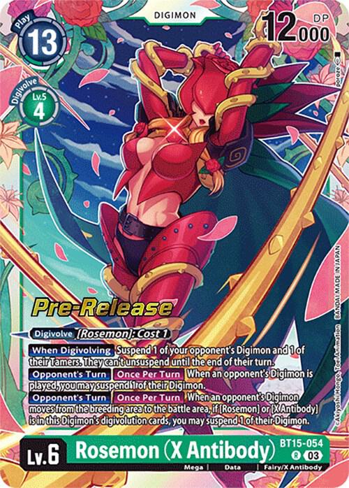 Rosemon (X Antibody) card image