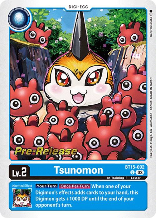 Tsunomon card image