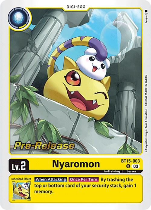 Nyaromon card image