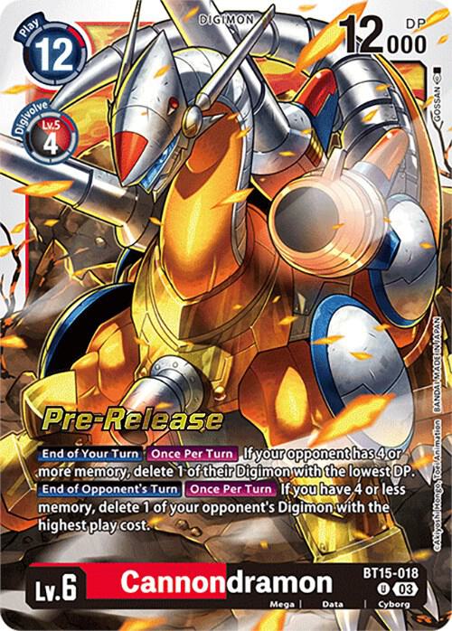 Cannondramon card image