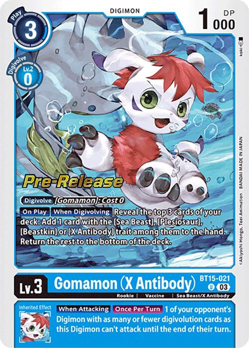 Gomamon (X Antibody) card image