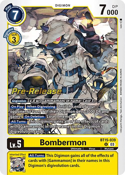 Bombermon card image