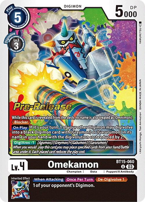 Omekamon card image