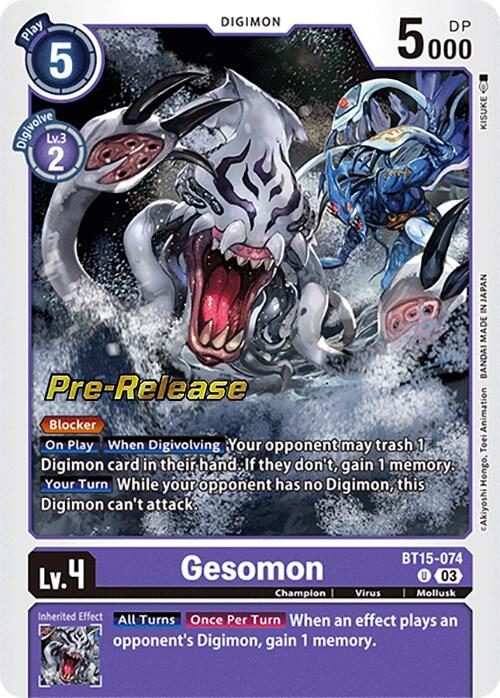Gesomon card image