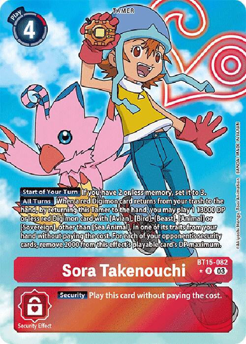 Sora Takenouchi (Alternate Art) card image