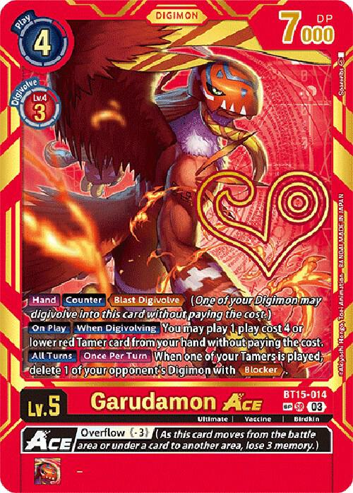 Garudamon ACE (Special Rare) card image