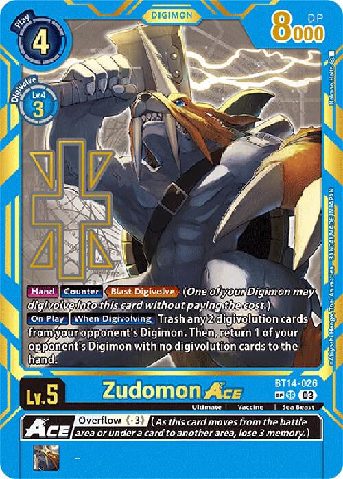Zudomon ACE (Special Rare) card image