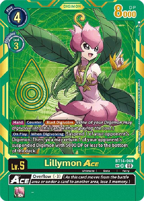 Lillymon ACE (Special Rare) card image