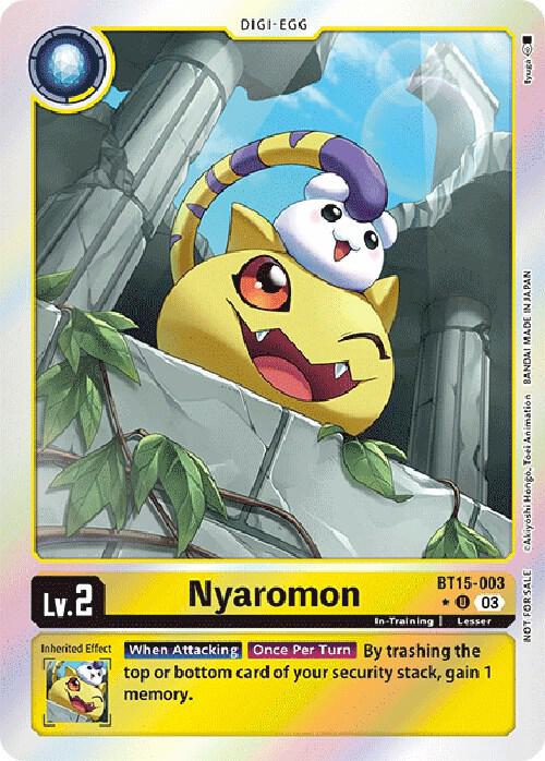 Nyaromon (Exceed Apocalypse Box Promotion Pack) card image