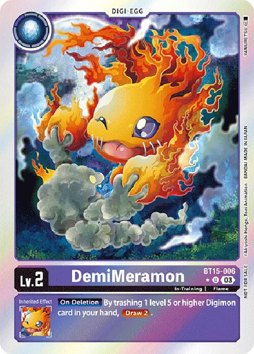 DemiMeramon (Exceed Apocalypse Box Promotion Pack) card image