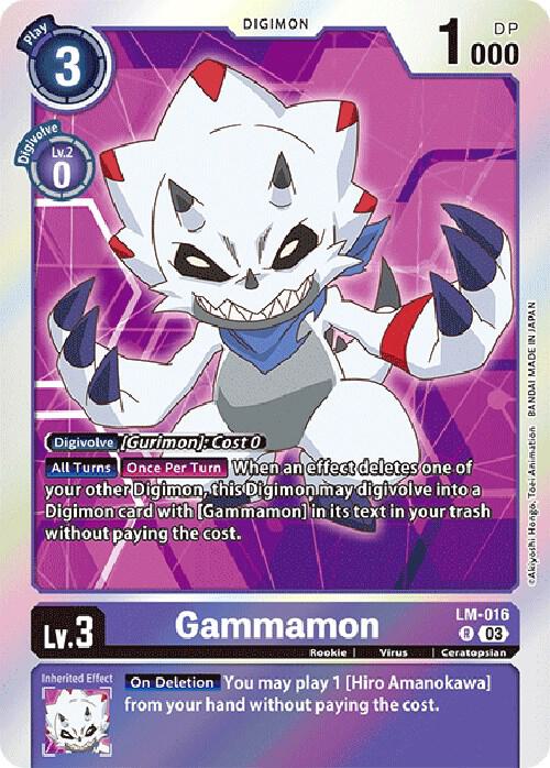 Gammamon (English Exclusive) card image