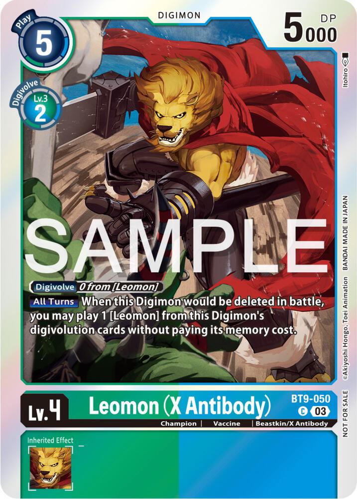 Leomon (X Antibody) (Winner Pack -Exceed Apocalypse-) card image