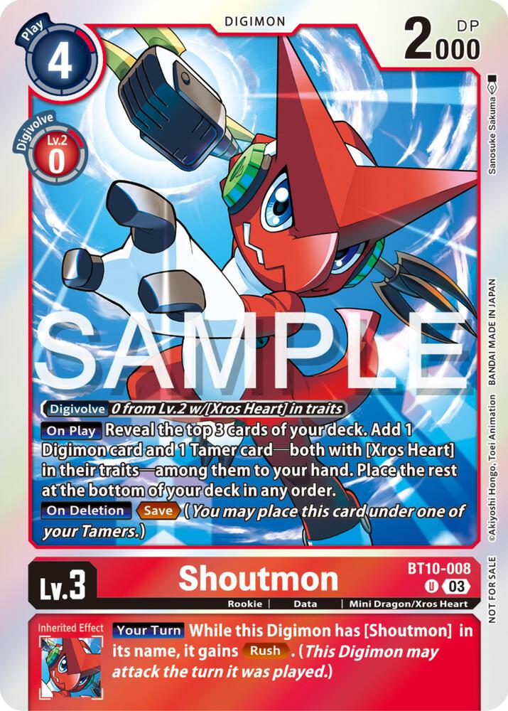 Shoutmon (Winner Pack -Exceed Apocalypse-) card image