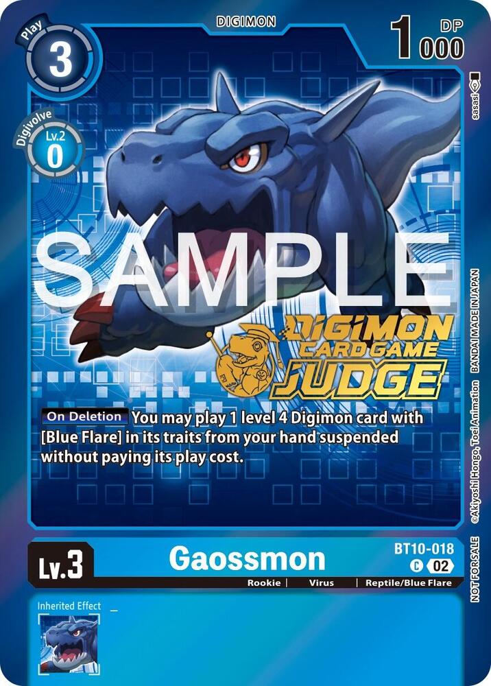 Gaossmon (Judge Pack 5) card image