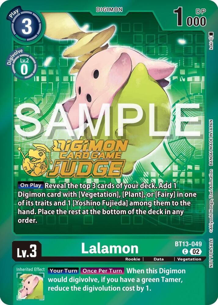 Lalamon (Judge Pack 5) card image