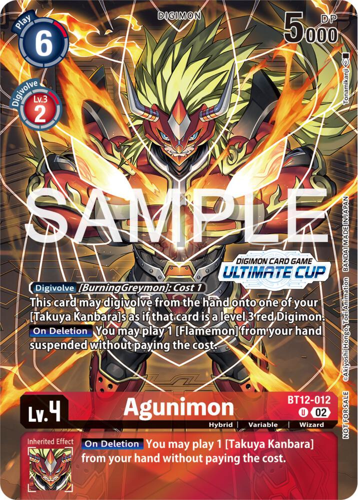 Agunimon (Ultimate Cup 2024) card image