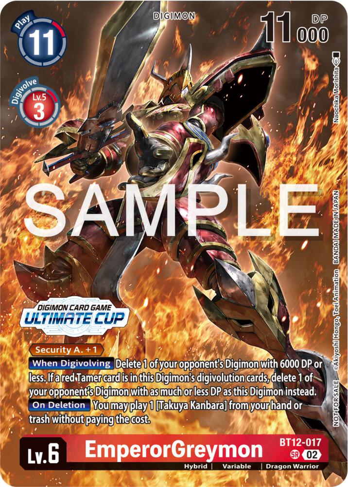 EmperorGreymon (Ultimate Cup 2024) card image