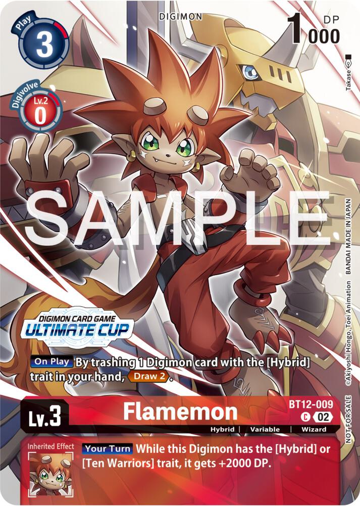 Flamemon (Ultimate Cup 2024) card image