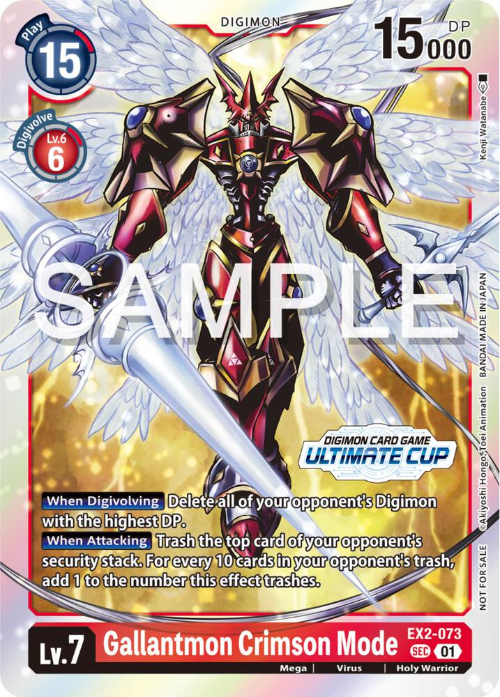 Gallantmon Crimson Mode (Ultimate Cup 2024) card image