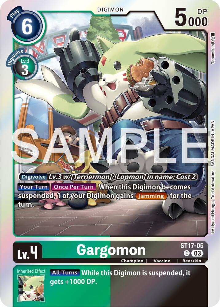 Gargomon card image