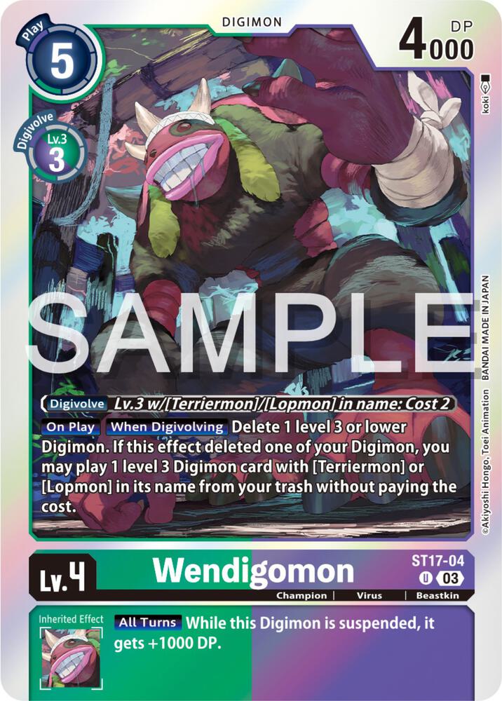 Wendigomon card image