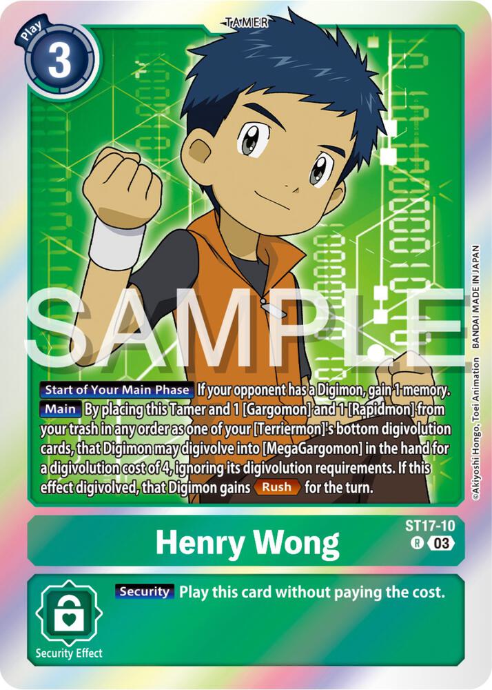 Henry Wong card image