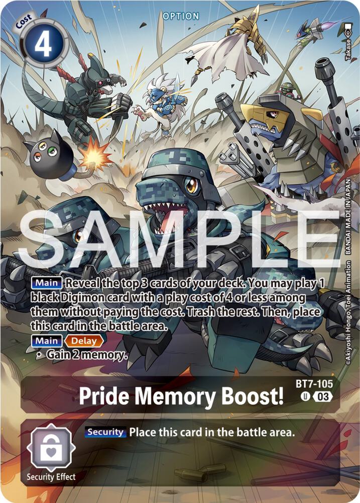 Pride Memory Boost! (Bonus Pack) card image