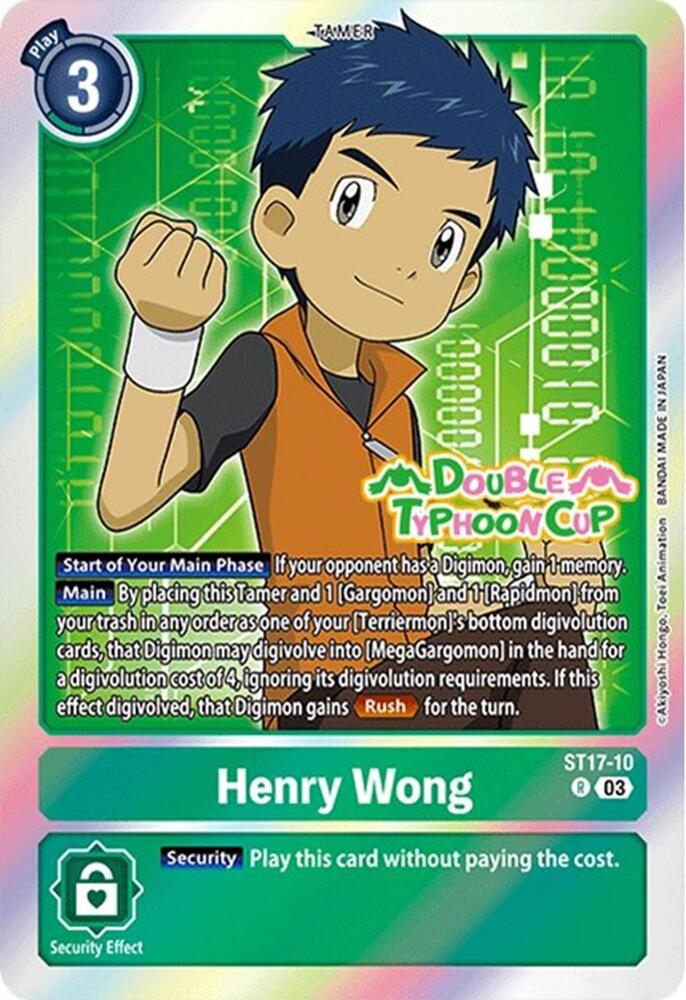 Henry Wong card image