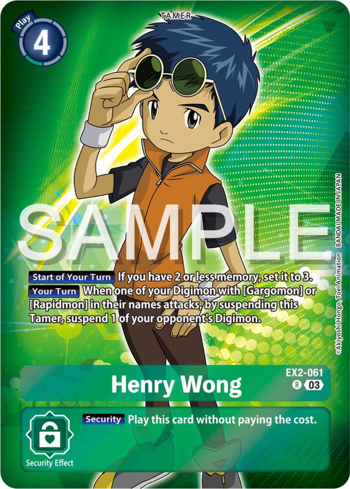 Henry Wong (Reprint) card image