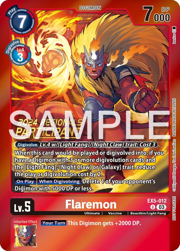 Flaremon (2024 Regionals Participant) card image