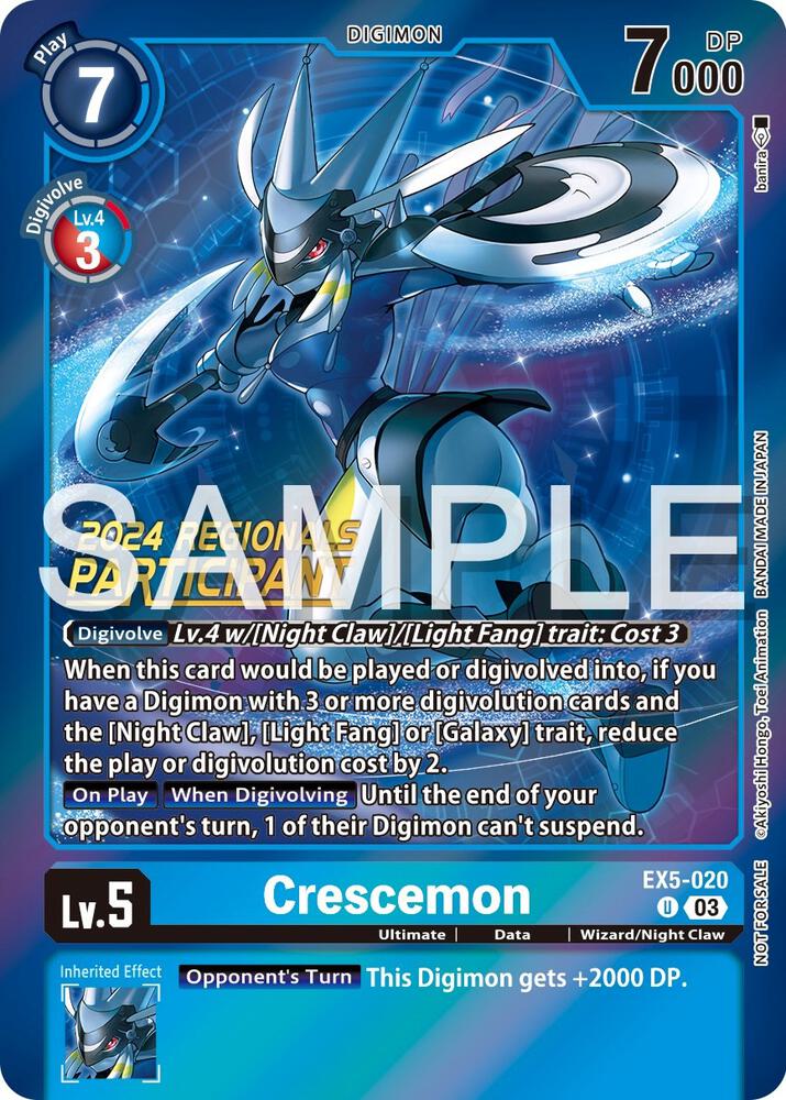 Crescemon (2024 Regionals Participant) card image