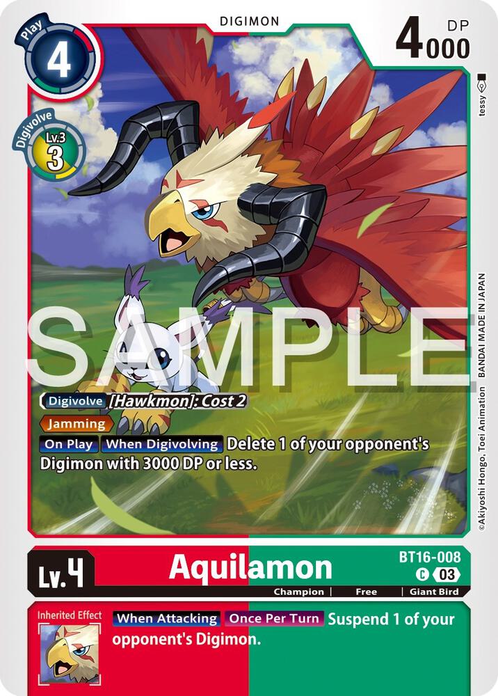 Aquilamon card image