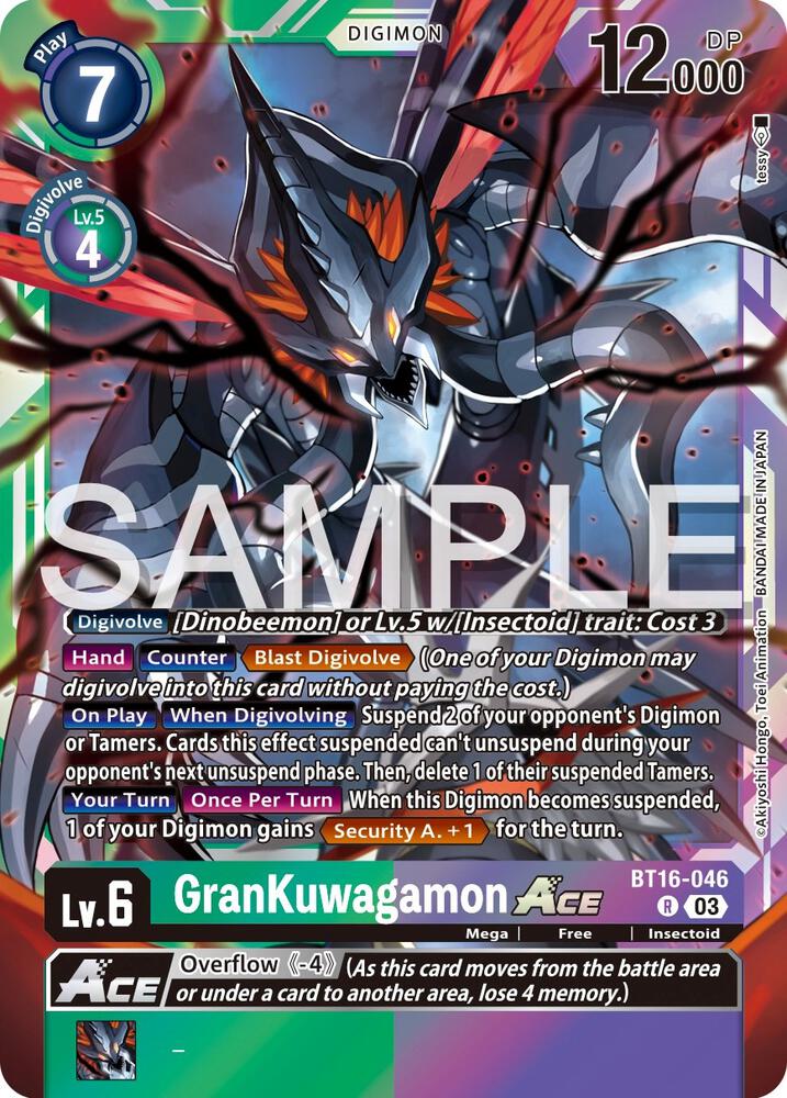GranKuwagamon ACE card image