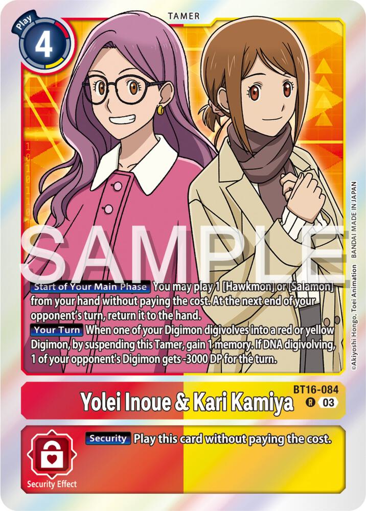 Yolei Inoue & Kari Kamiya card image
