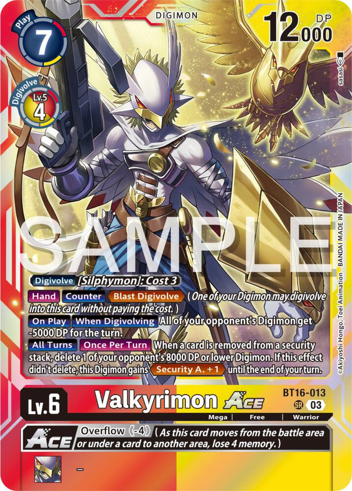 Valkyrimon ACE card image