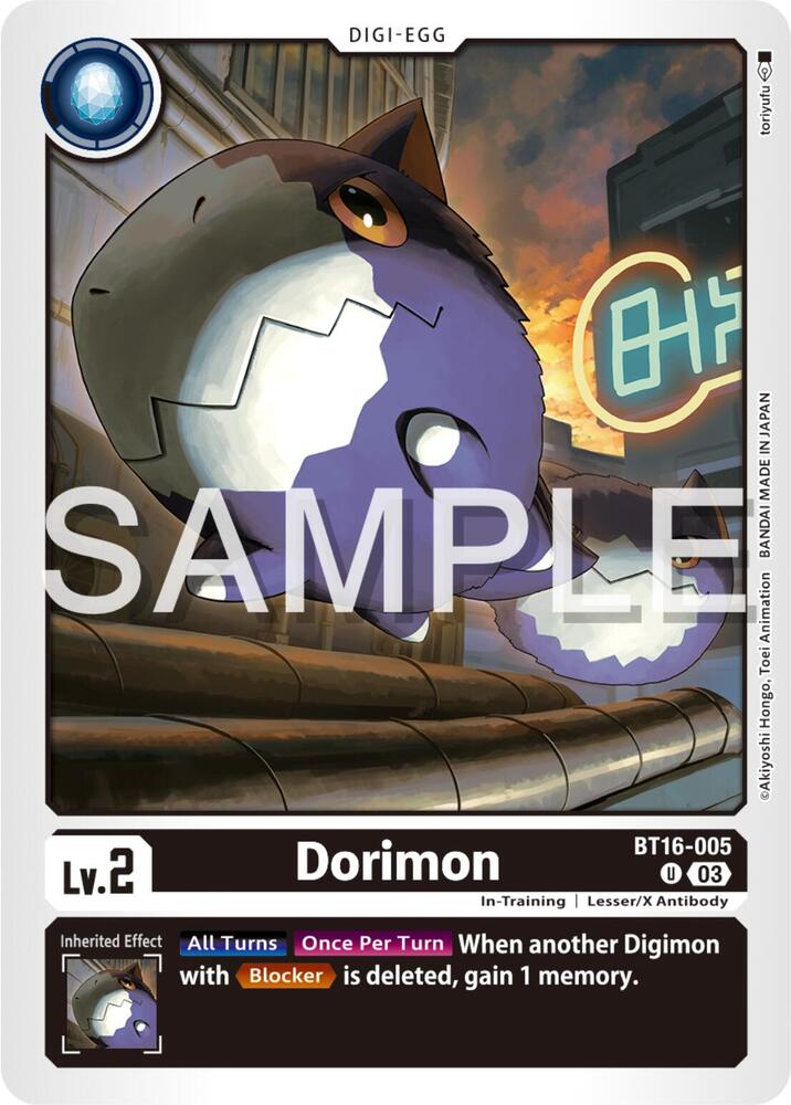 Dorimon card image